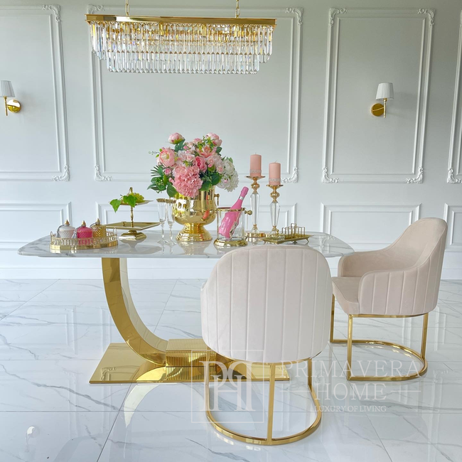 GLAMOUR 100 gold oblong rectangular modern glamour pendant lamp crystal chandelier