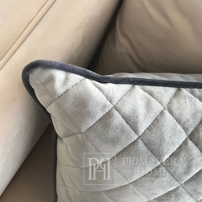 Dekoratyvinė pagalvė, 45x45, pilka, kedra, svetainei