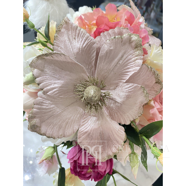 Christmas flower, decorative, for bouquets, as a napkin ring, original 