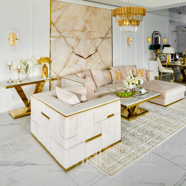 Exklusiver Teppich für Esszimmer und Wohnzimmer, klassisch, grau, beige ORNAMENT 
