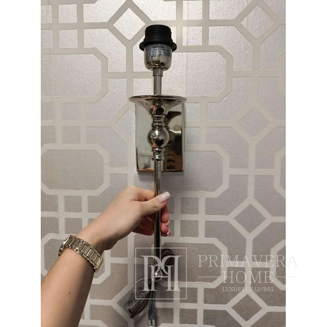 Wall lamp silver nickel plated EVE OUTLET