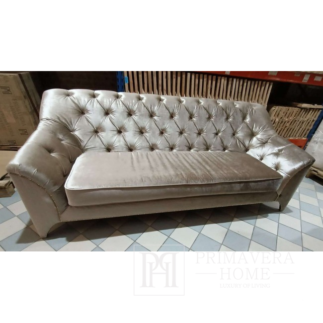 Glamor upholstered sofa, quilted, classic, exclusive PRADA OUTLET