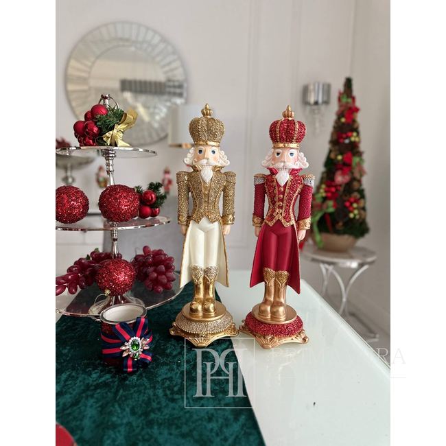 Nutcracker red gold 45.5 cm 