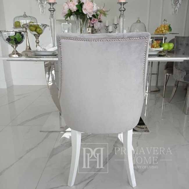 Krzesło glamour tapicerowane