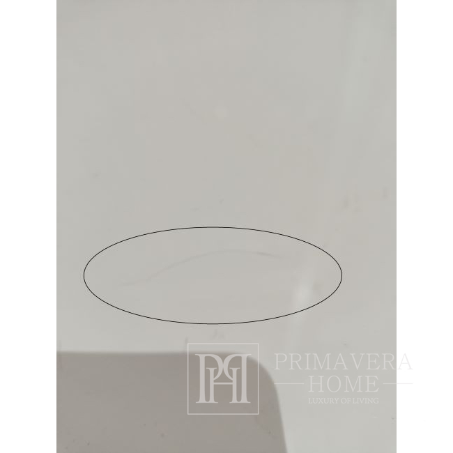 Luxuriöser Nachttisch, Beistelltisch aus lackiertem Holz, mit Spiegel, Silber VENICE OUTLET 