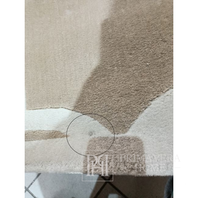 Glamor rug, Moroccan clover, modern, beige MAROC OUTLET
