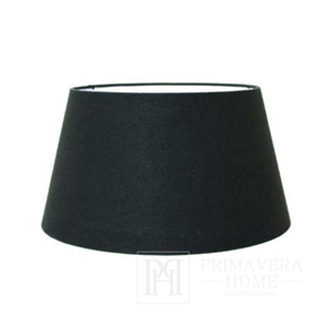 LUIZA drum lampshade black 