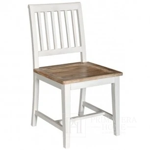 Bristol white chair in the back of the hamptons