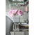 Modern mirror console, designer, glamor, with drawers, New York, silver CHICAGO 