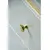 Glamour painted wooden chest of drawers on Lorenzo M Gold steel legs OUTLET