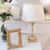 Lampshade with gold trim GOLD GLAM S 