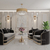 sofa glamour czarna złota klasyczna