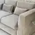 Sofa glamour 3 seater for the living room, dining room, office comfortable COMFORT