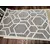 Design carpet for the living room, for the bedroom, geometric pattern, modern, New York, gray white ELITE GRAY OUTLET