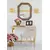Exclusive glamor console, for the living room, bedroom, hall, white table top, modern, gold RALPH OUTLET