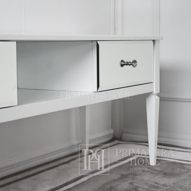 Mirror TV Cellar  ELEGANCE glamour, hamptons style New York modern white 