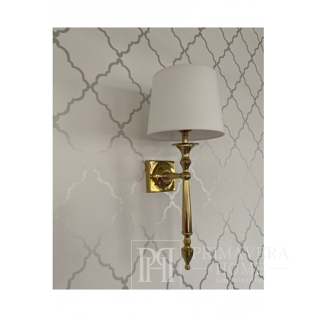 Ron Gold white glamour lampshade 