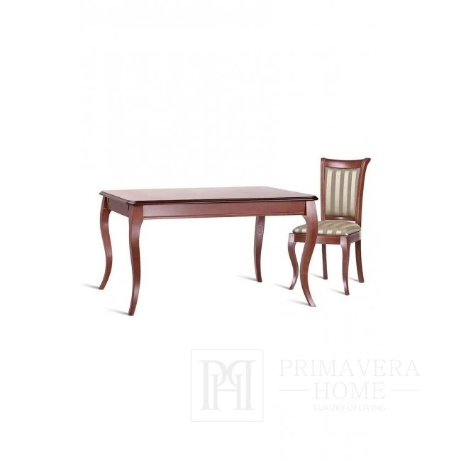 Classic wooden table with folding function Lilly