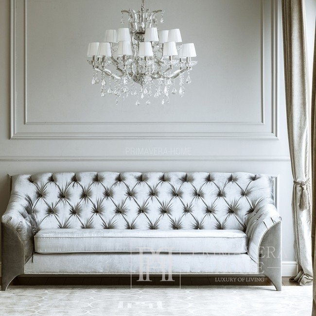 Modern glamour upholstered sofa with PRADA bedroom function 