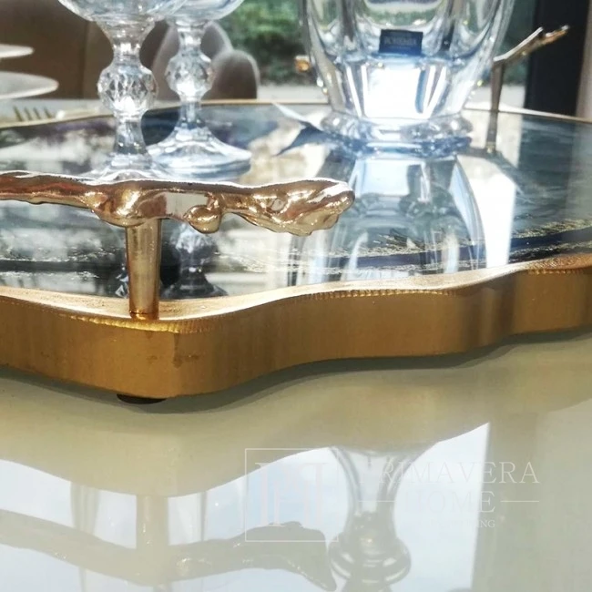 Exclusive LUXURY gold tray