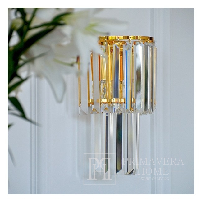 Glamour New York City crystal wall lamp GLAMOUR XS GOLD 