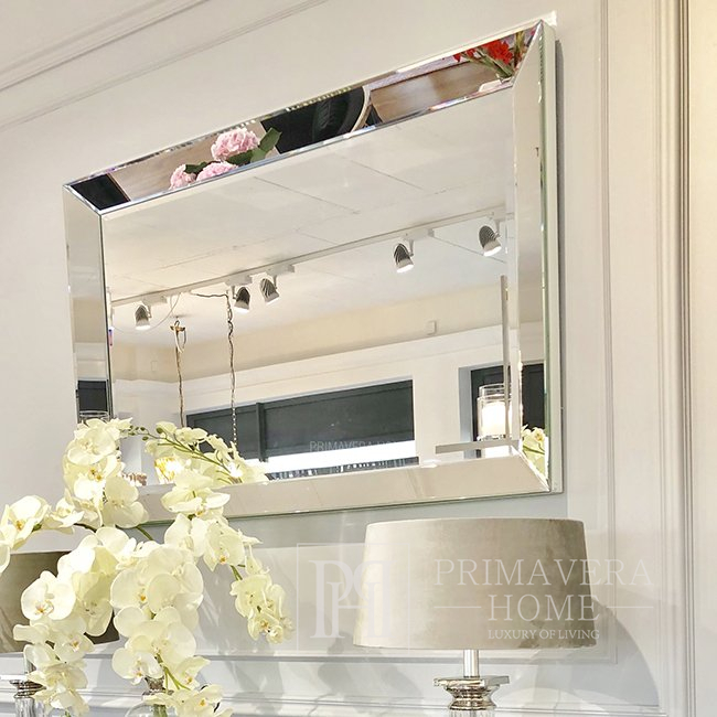Decorative mirror in New York glamor style MIRROR IN A MIRROR FRAME 